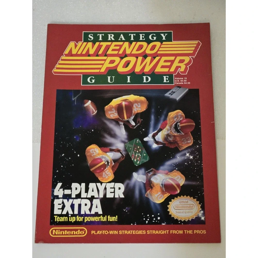 Nintendo Power Strategy Guide: 4 Player Extra‎ 1990 Volume 19 NES Magazine